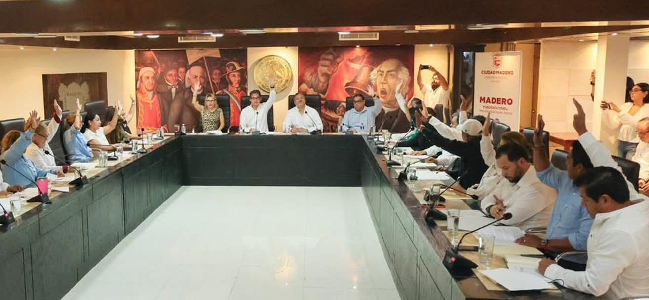 Autoriza Cabildo de Ciudad Madero convenio con el Estado para fortalecer el cobro del impuesto predial
