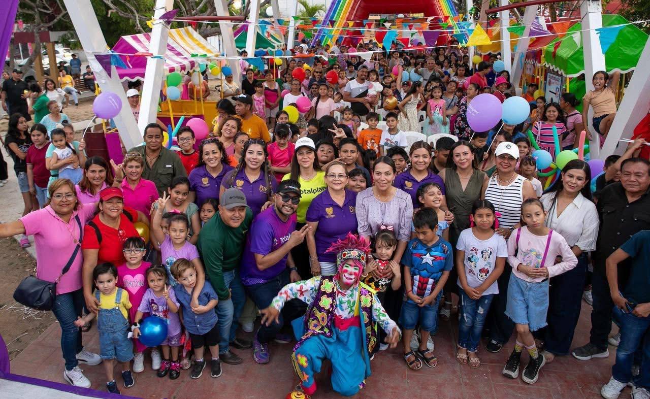 Niños altamirenses disfrutan DIFzania 2026