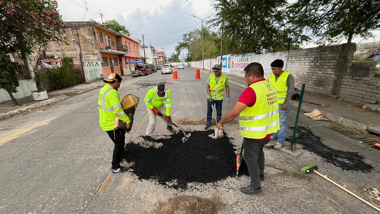 *Avanza Tampico en la rehabilitación vial con el programa “VAcheando”*