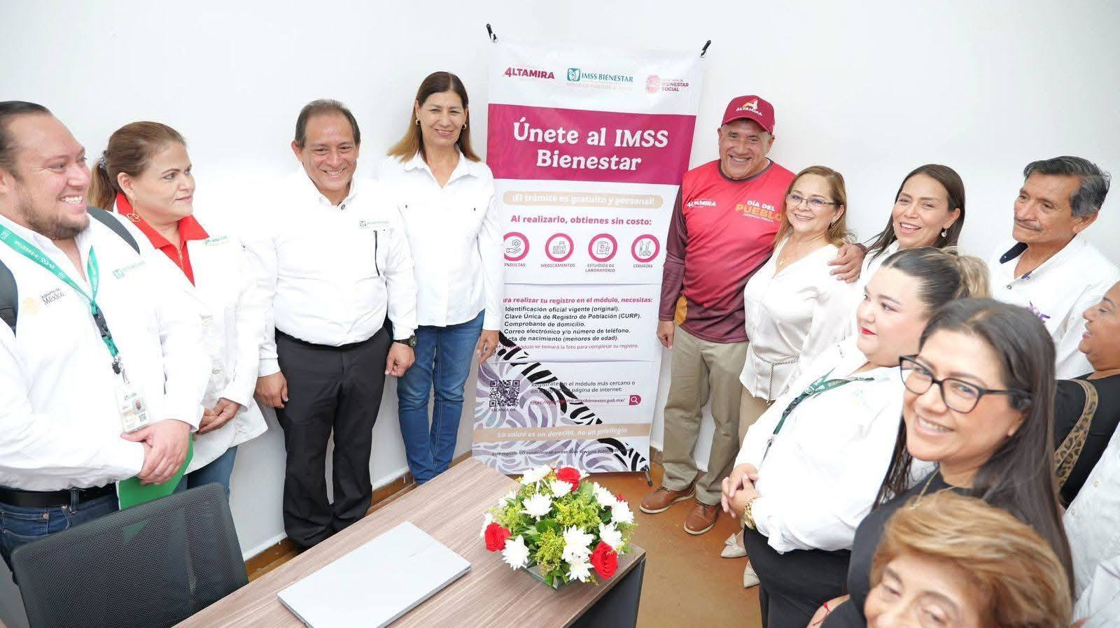 Inaugura Armando Martínez módulo de registro al IMSS-BIENESTAR