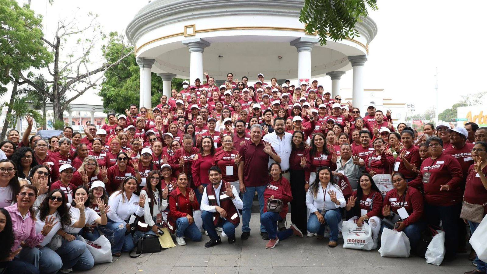 Fortalece Armando Martínez unidad de Morena en Altamira