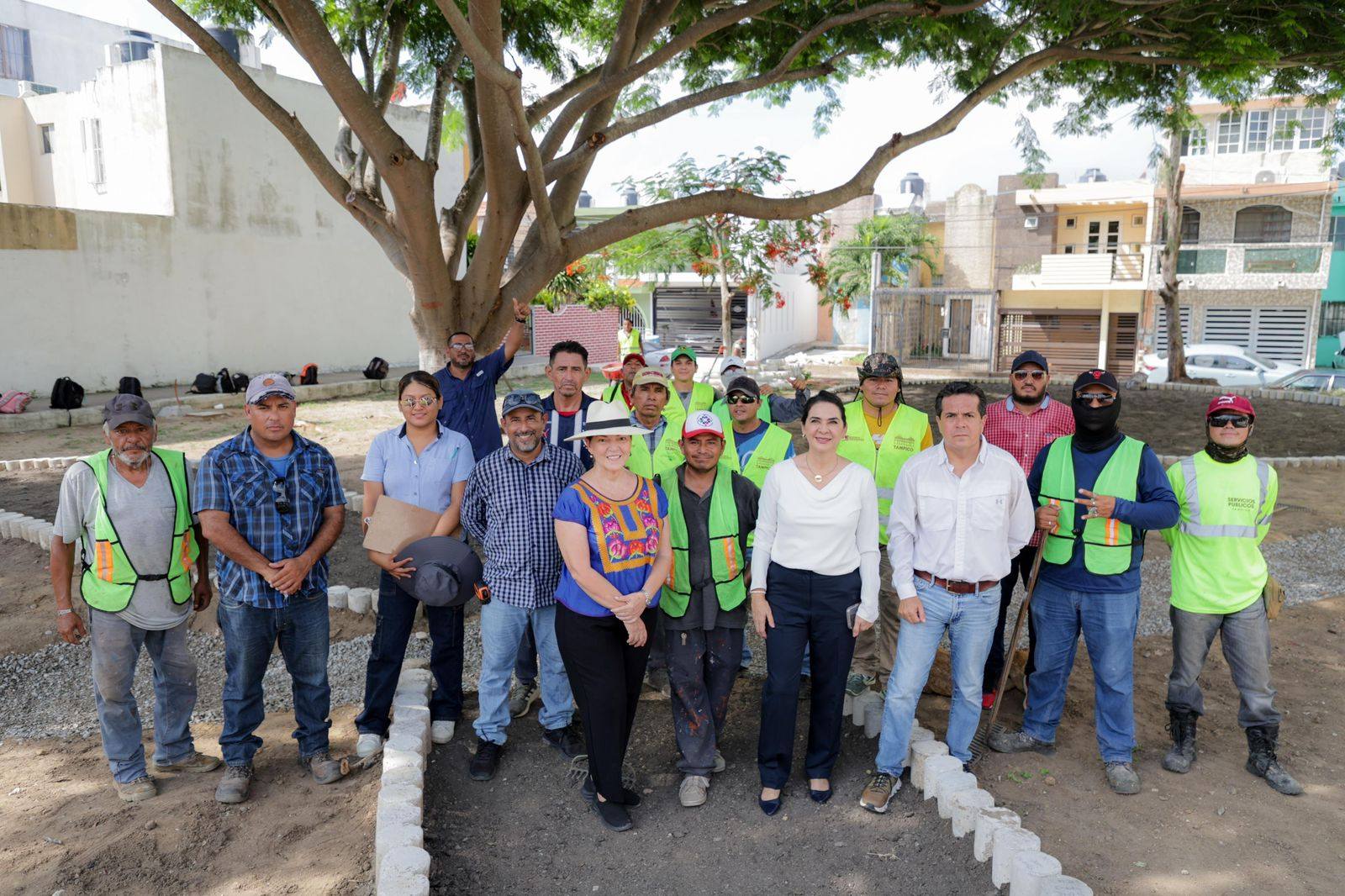 *Mónica Villarreal fortalece infraestructura deportiva y social en Tampoco*