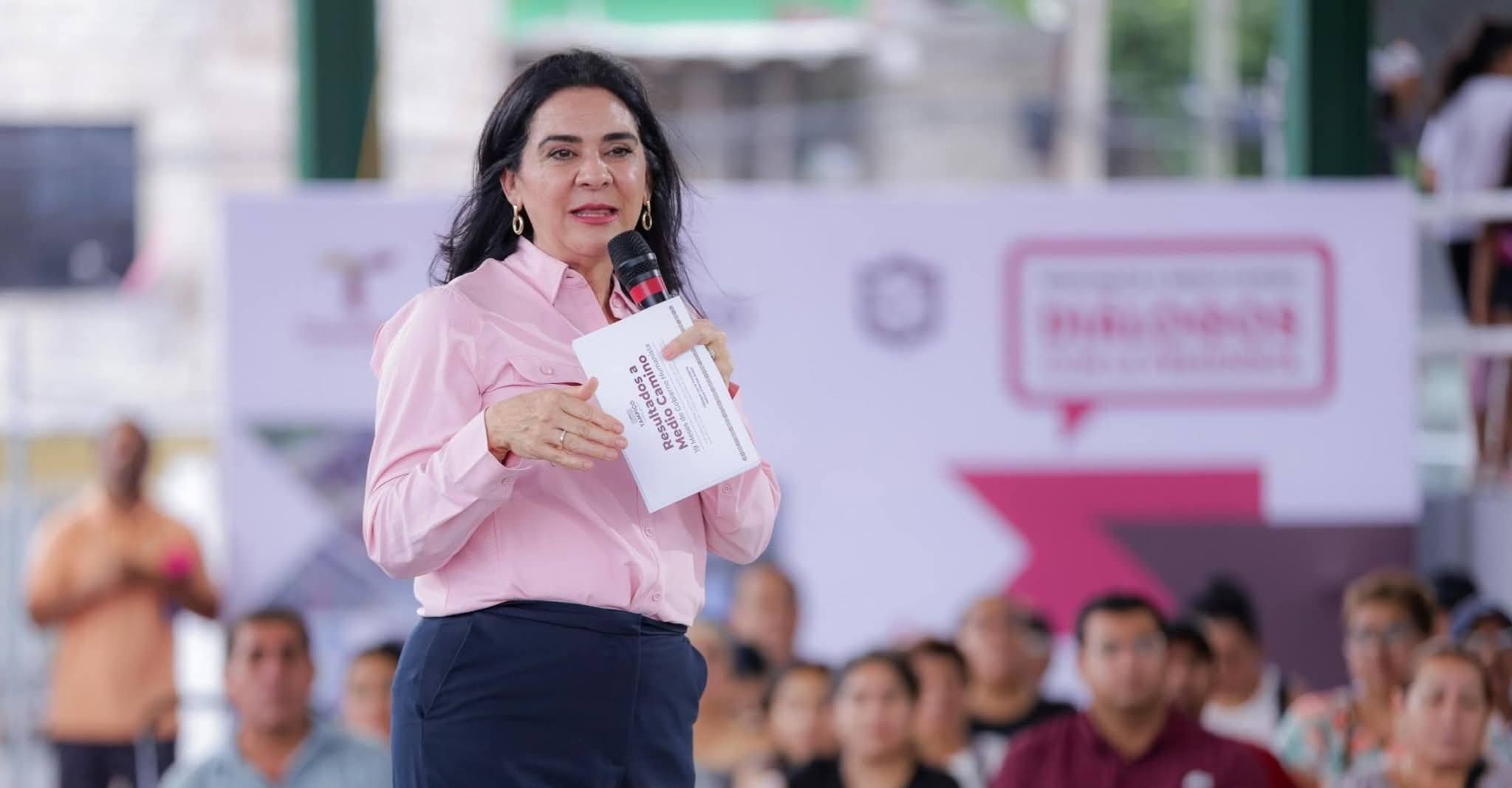 Mantiene Mónica Villarreal cercanía con la ciudadanía a través de “Diálogos a Medio Camino”