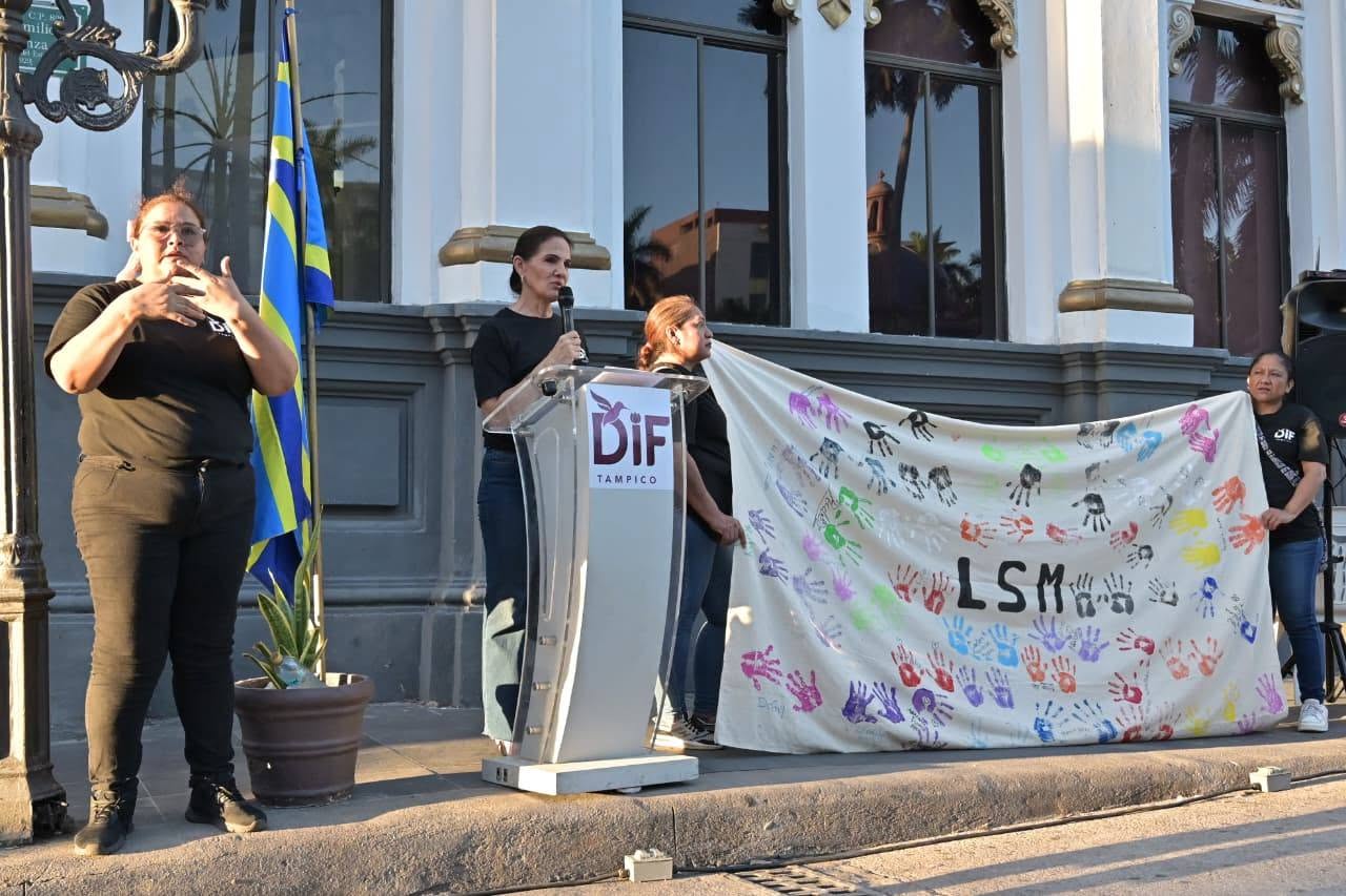 DIF Tampico Refrenda su Compromiso con la Difusión y Aprendizaje de la Lengua de Señas