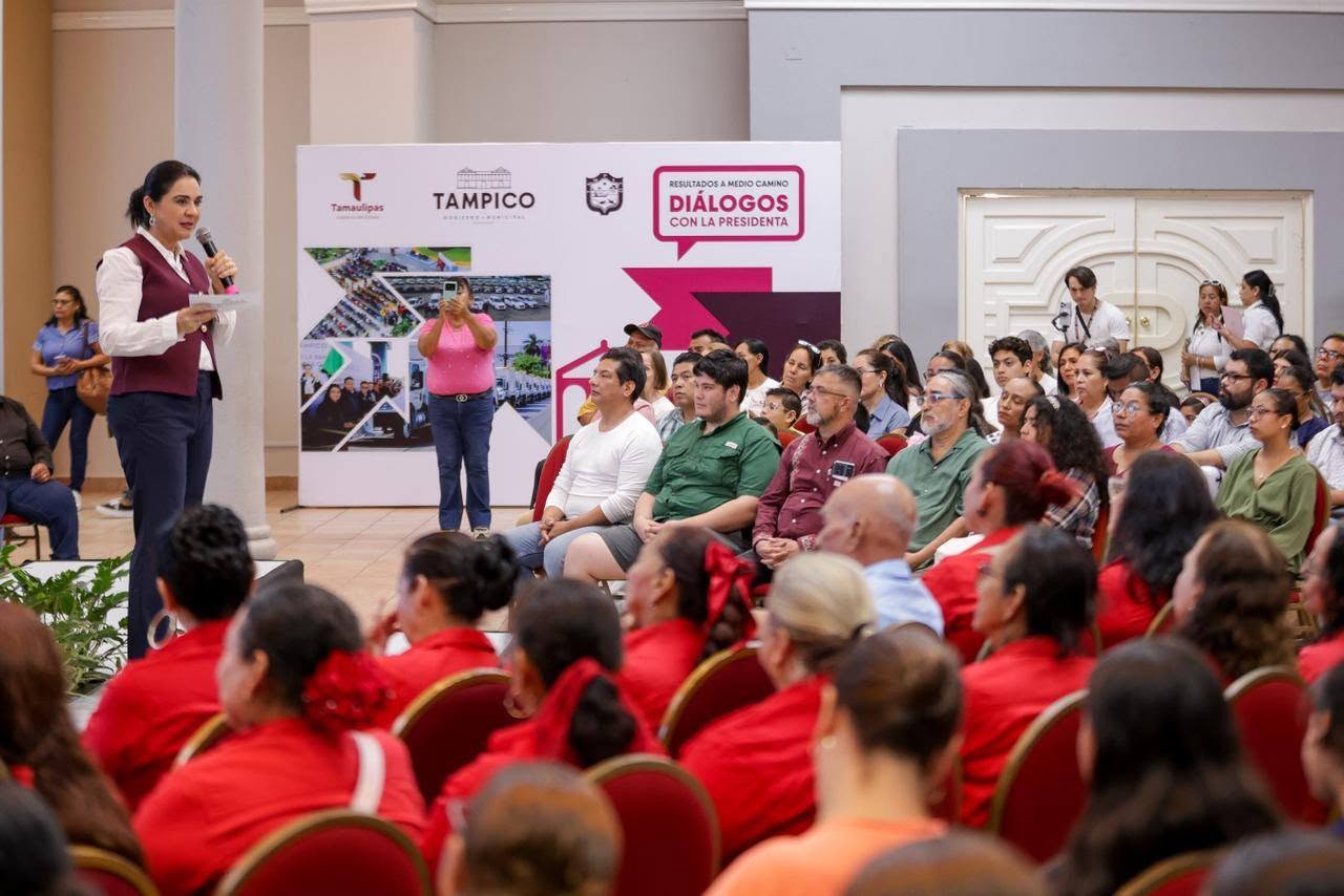 Presenta Mónica Villarreal balance de gobierno al sector artístico y cultural de Tampico
