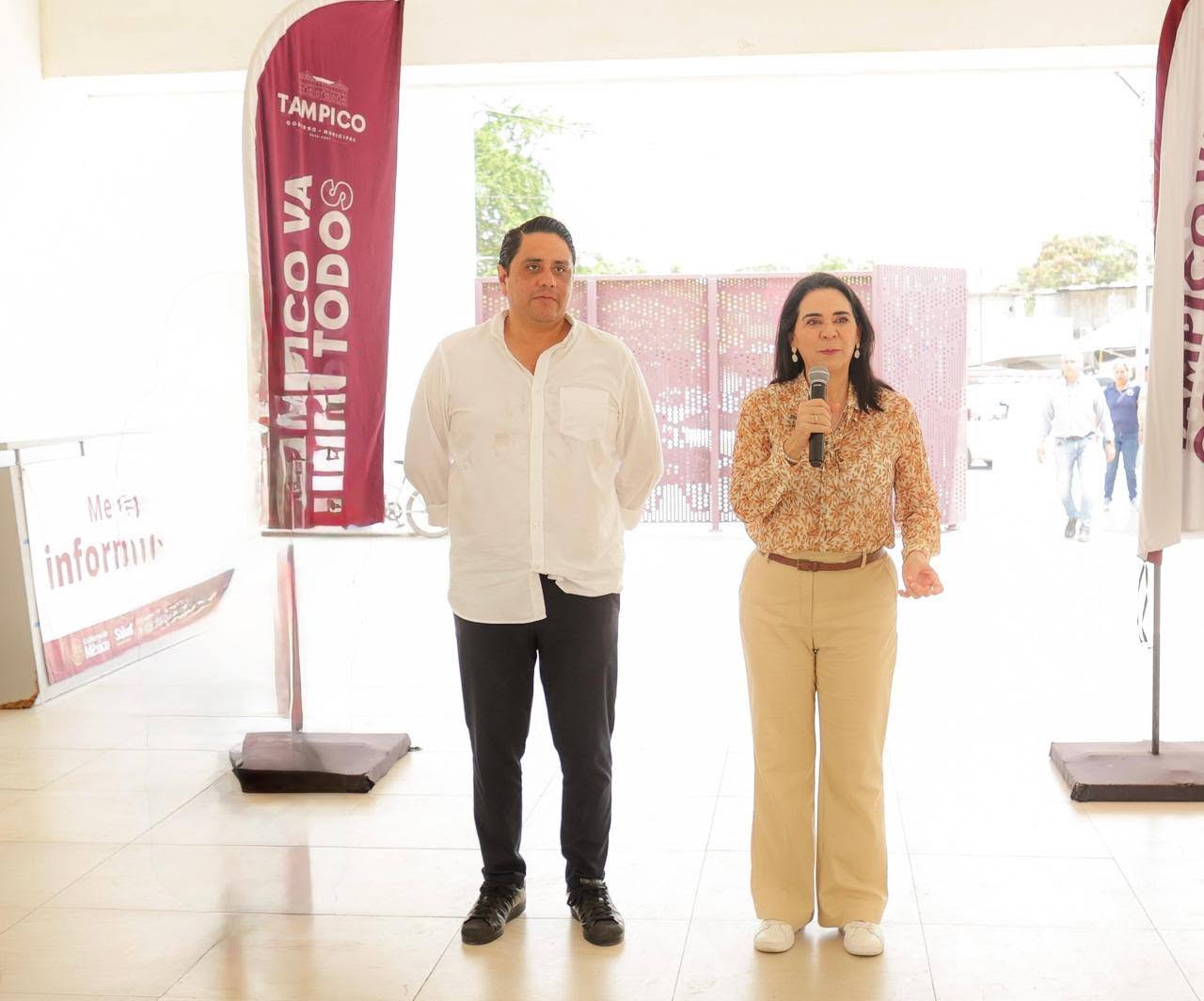 Gobierno de Mónica Villarreal beneficia a familias con entrega de 79 tinacos