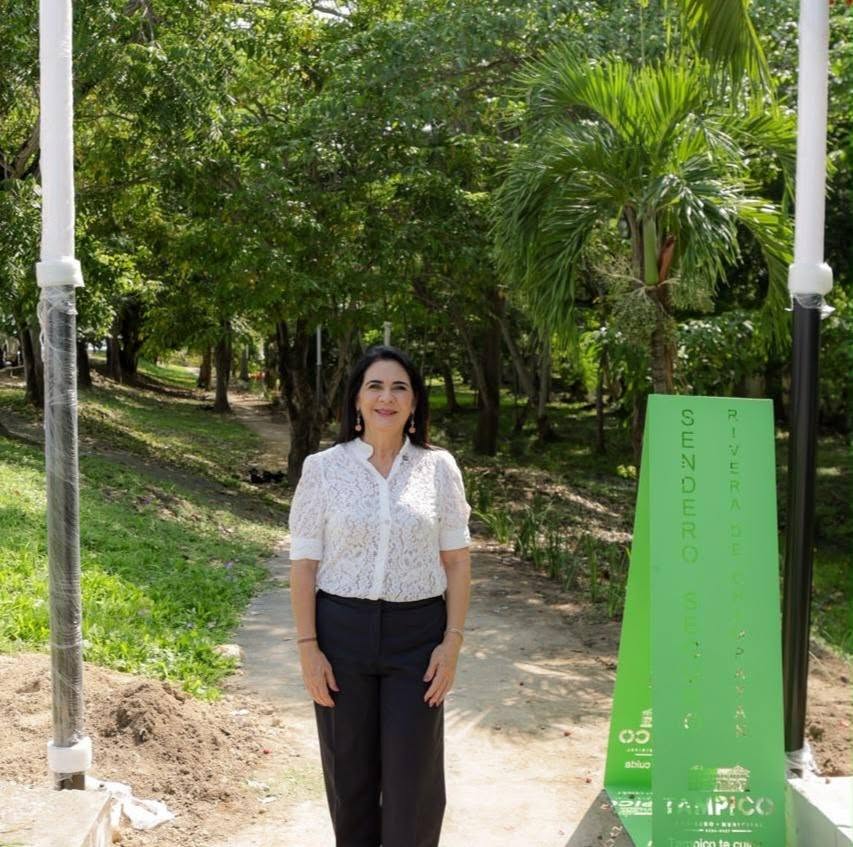 Mónica Villarreal rescata espacios y los transforma en Senderos Seguros para las familias tampiqueñas